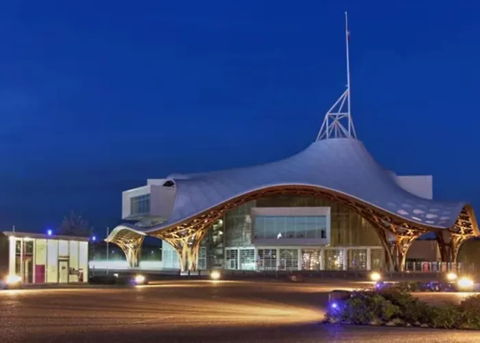 Botanical Garden View In Metz