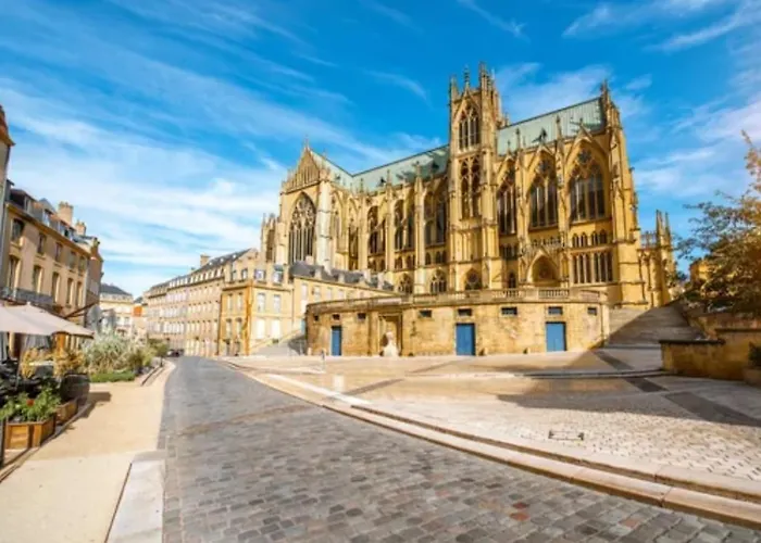 Botanical Garden View In Metz Montigny-les-Metz